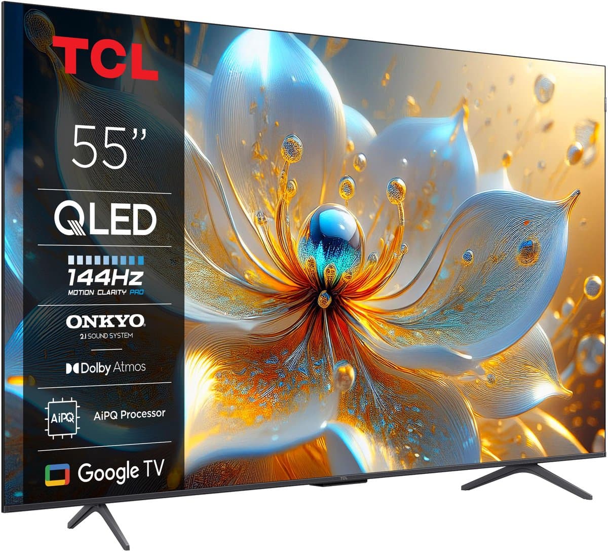 TCL 55T8C - 4K QLED 144Hz Smart TV thumbnail 2