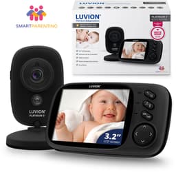 Productfoto van Luvion Platinum 3+ Black babyfoon met camera