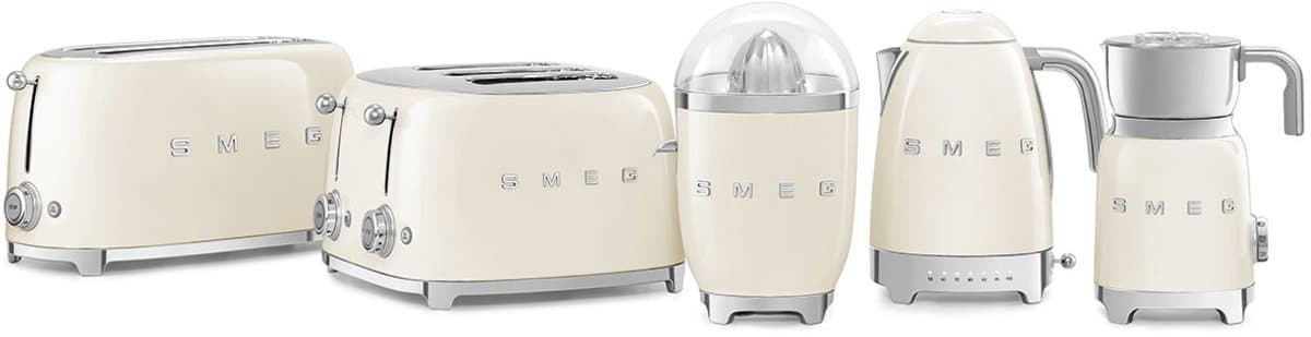 SMEG KLF04CREU - Waterkoker - Crème - 1,7L - 7 temperaturen thumbnail 2