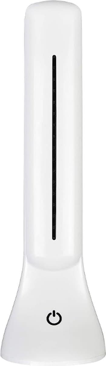 Opvouwbare Bureaulamp - Touch aan/uit knop - 3 Standen - COB - Dimbaar - Inklapbaar - Op Batterij OF Usb (Inclusief USB Kabel) - Wit - Fraai Design - thumbnail 7