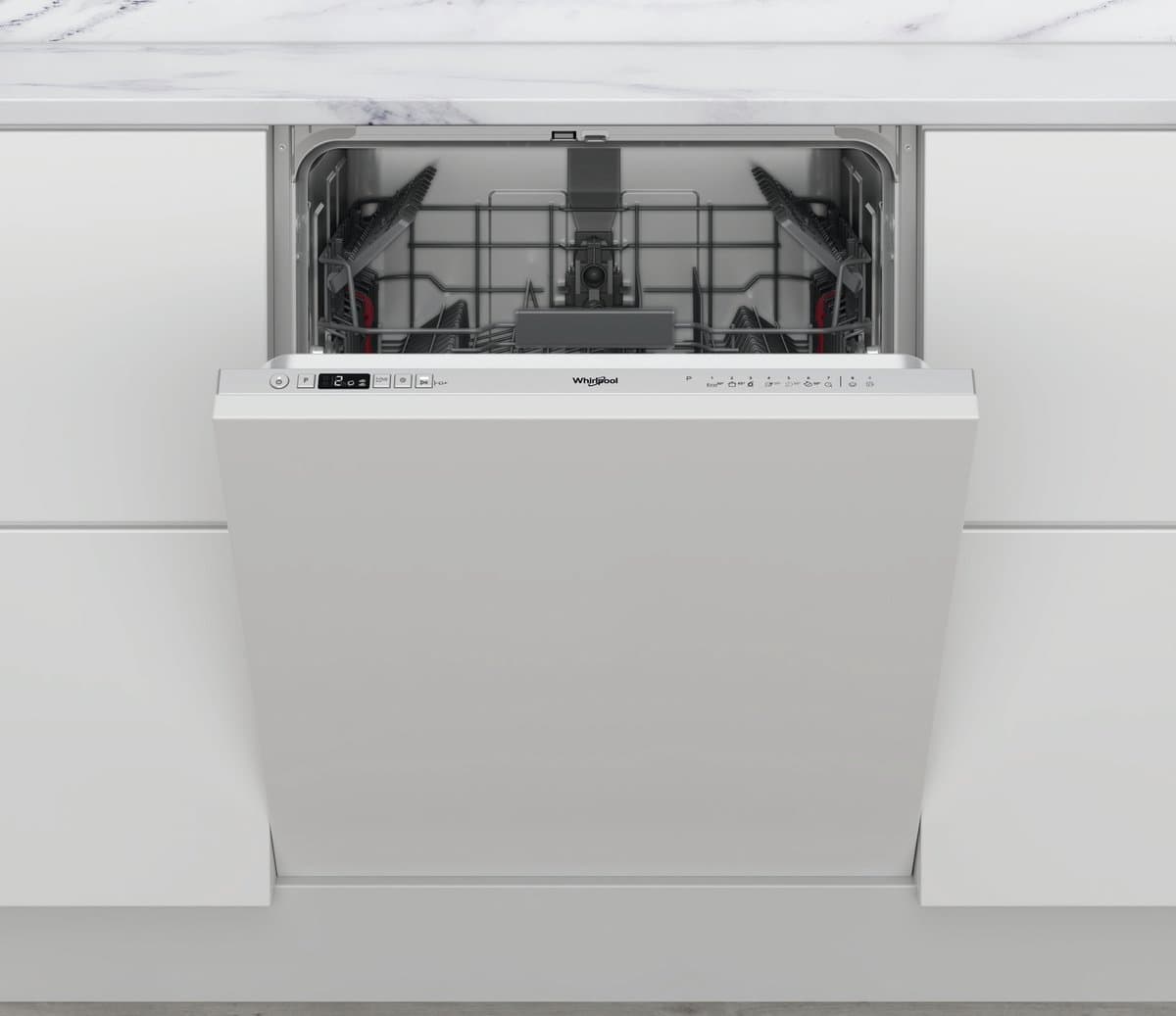 Whirlpool W2I HD524 AS - Inbouwvaatwasser - 14 couverts - Energielabel E