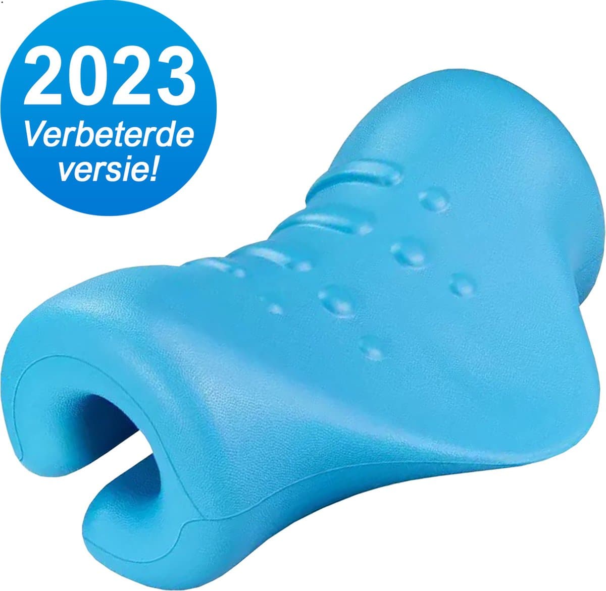 Nekstretcher - Neck releaser - Nekmassage Apparaat - Nek massagekussen - Voor Nek- Schouder- en Rugklachten – Verbeterde drukpunten – Medisch schuim
