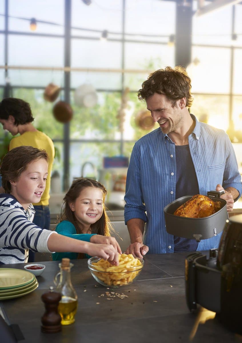 Philips Premium Series Airfryer XXL - HD9650/90 - 7.3L - Tot 6 Personen thumbnail 8