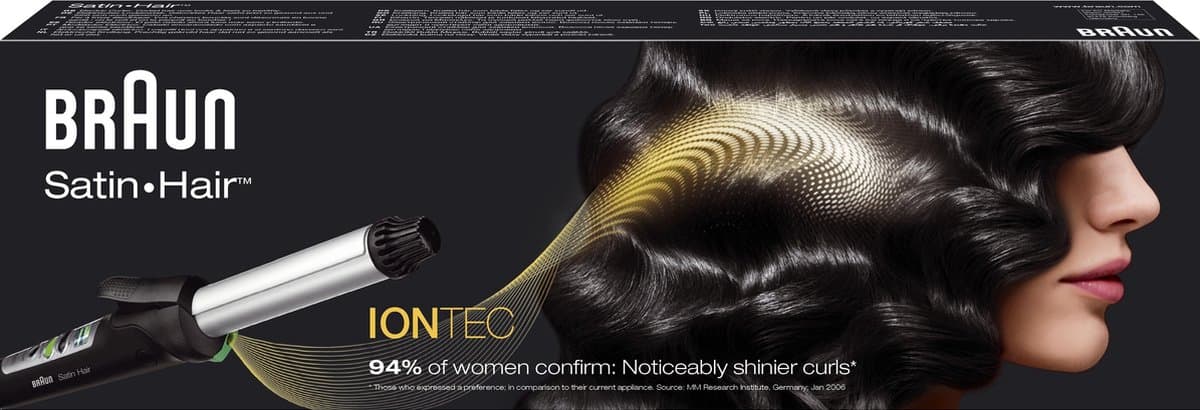 Braun Satin Hair 7 Curler EC1 BREC1E Krultang - IONTEC technologie thumbnail 8
