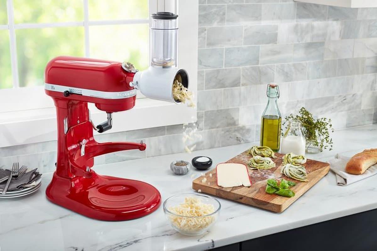 KitchenAid Artisan Keukenmachine - 6,9L, staal, 1,3 pk thumbnail 2