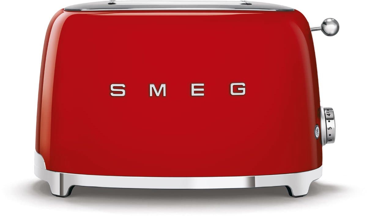 SMEG TSF01RDEU - Broodrooster - Rood - 2x2 - 950W - 6 niveaus thumbnail 8