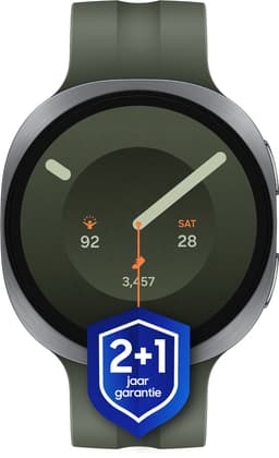 Productfoto van Samsung Galaxy Watch9 - smartwatch - Zilver + 1 jaar extra garantie