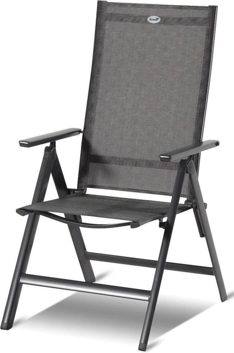 Hartman Aruba Aluminium tuinstoel - Antraciet verstelbaar thumbnail 2