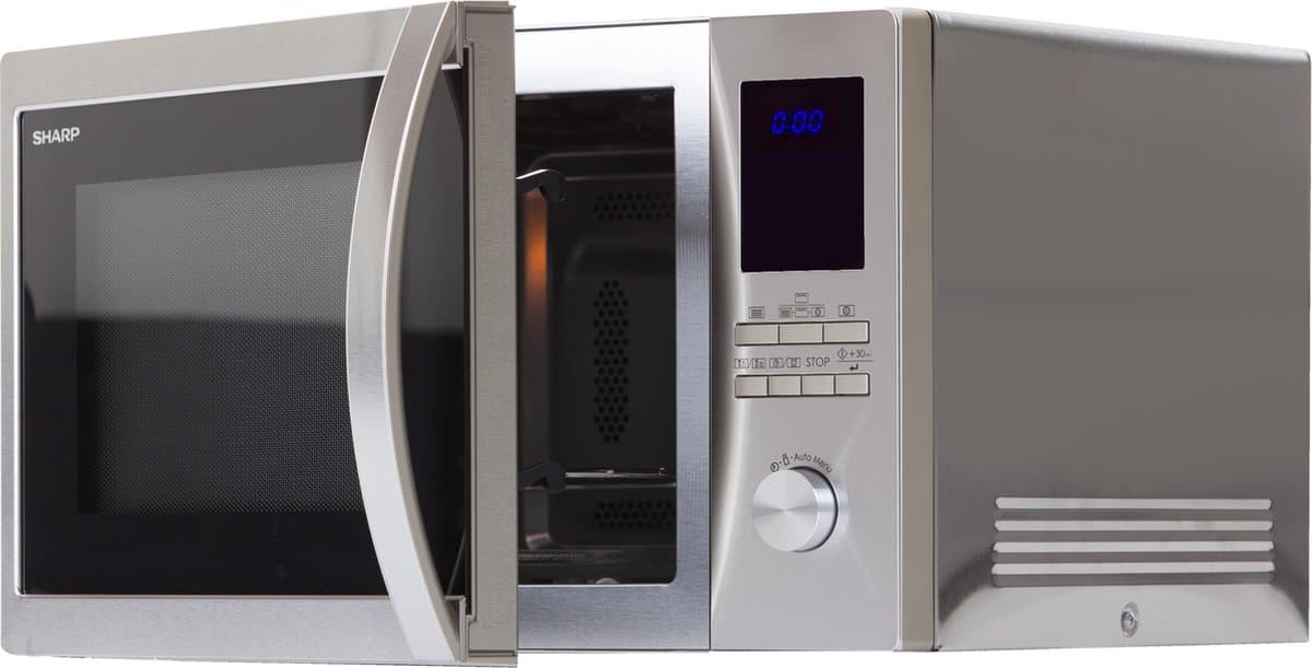 Sharp R922STWE - Combi magnetron - RVS thumbnail 2
