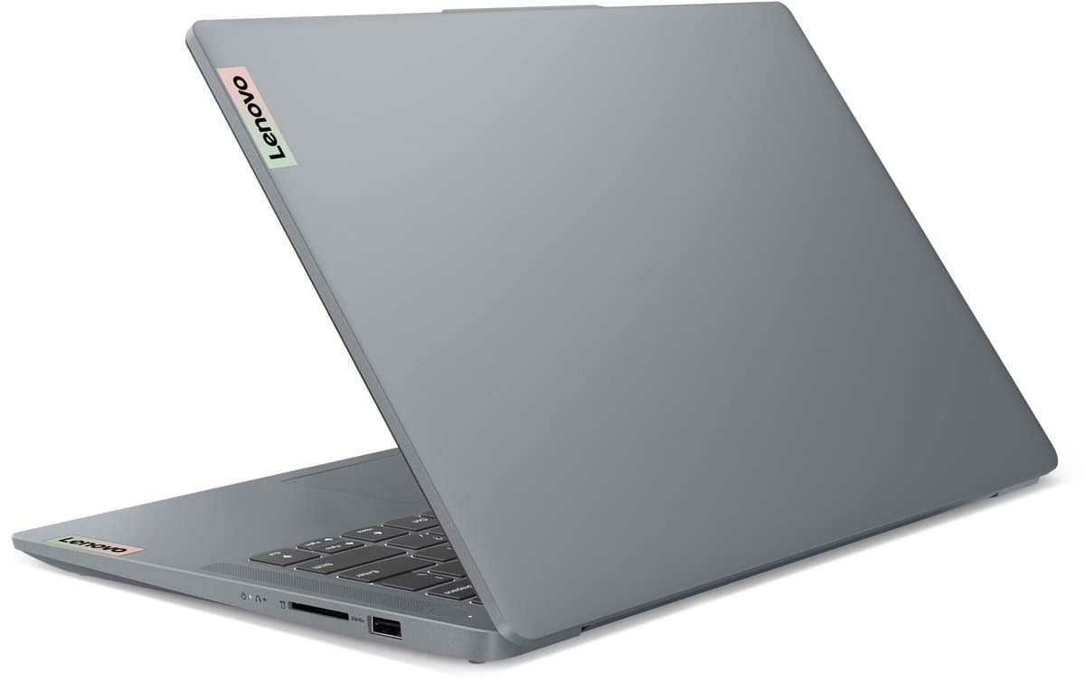 Lenovo IdeaPad Slim 3 14AMN8 AMD Ryzen™ 5 7520U Laptop 35,6 cm (14") Full HD 16 GB LPDDR5-SDRAM 512 GB SSD Wi-Fi 6 (802.11ax) Windows 11 Home Engels Grijs thumbnail 7