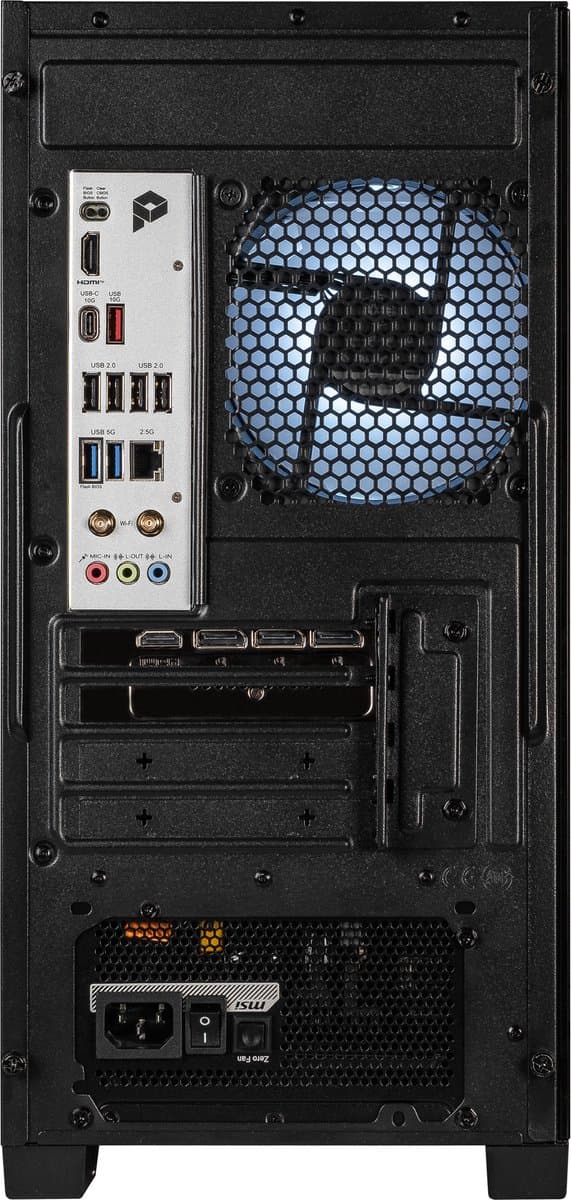 Scan 3XS Systems Elite – Stage 1 Gaming PC – MSI RTX 5060 8GB – Ryzen 5 8400F – Corsair DDR5 16GB – MSI 1TB SSD – 1080p High – 1440p Entry Gaming thumbnail 3