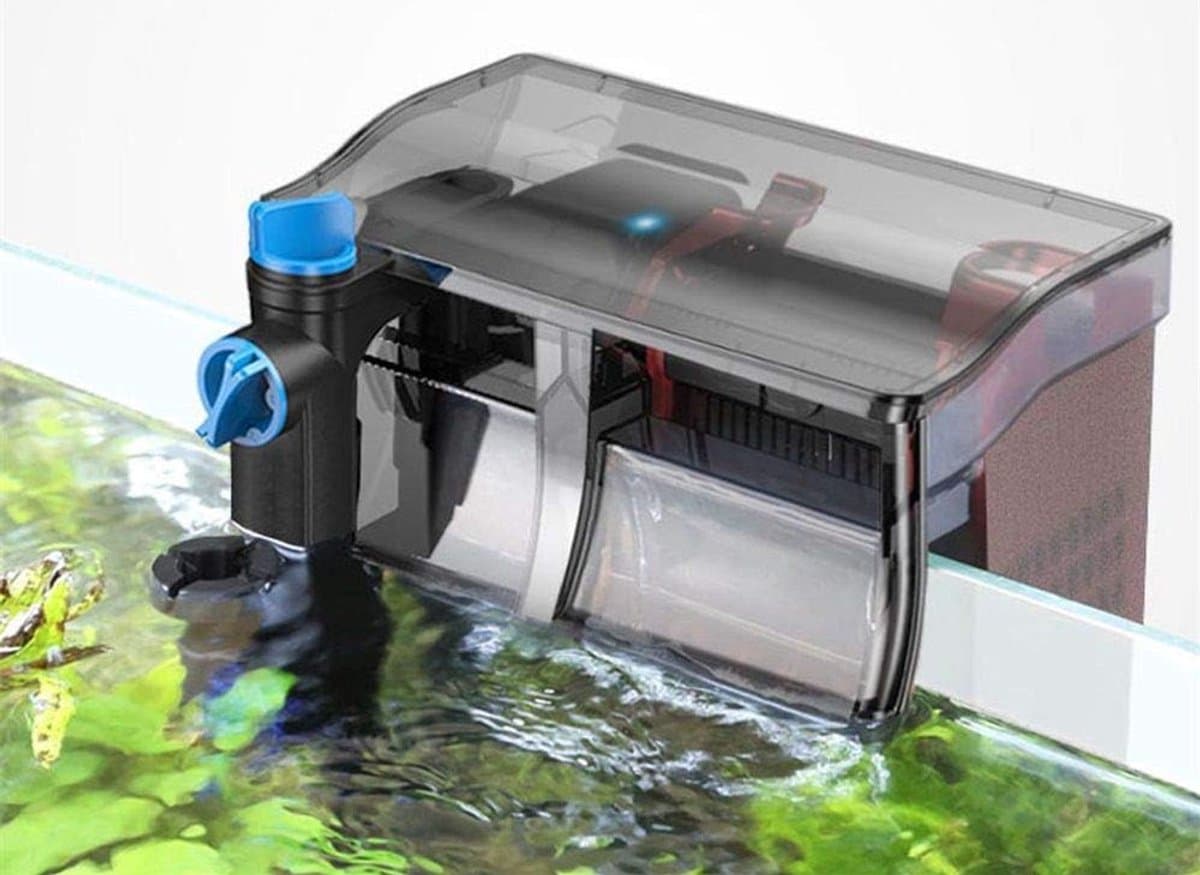 AquaOne Aquarium buitenfilter Cbg 800 Hang-on filter met UVC-zuiveraar 75-190 L UVC-pomp Sponsfilter Waterfilter Stil Extern thumbnail 3