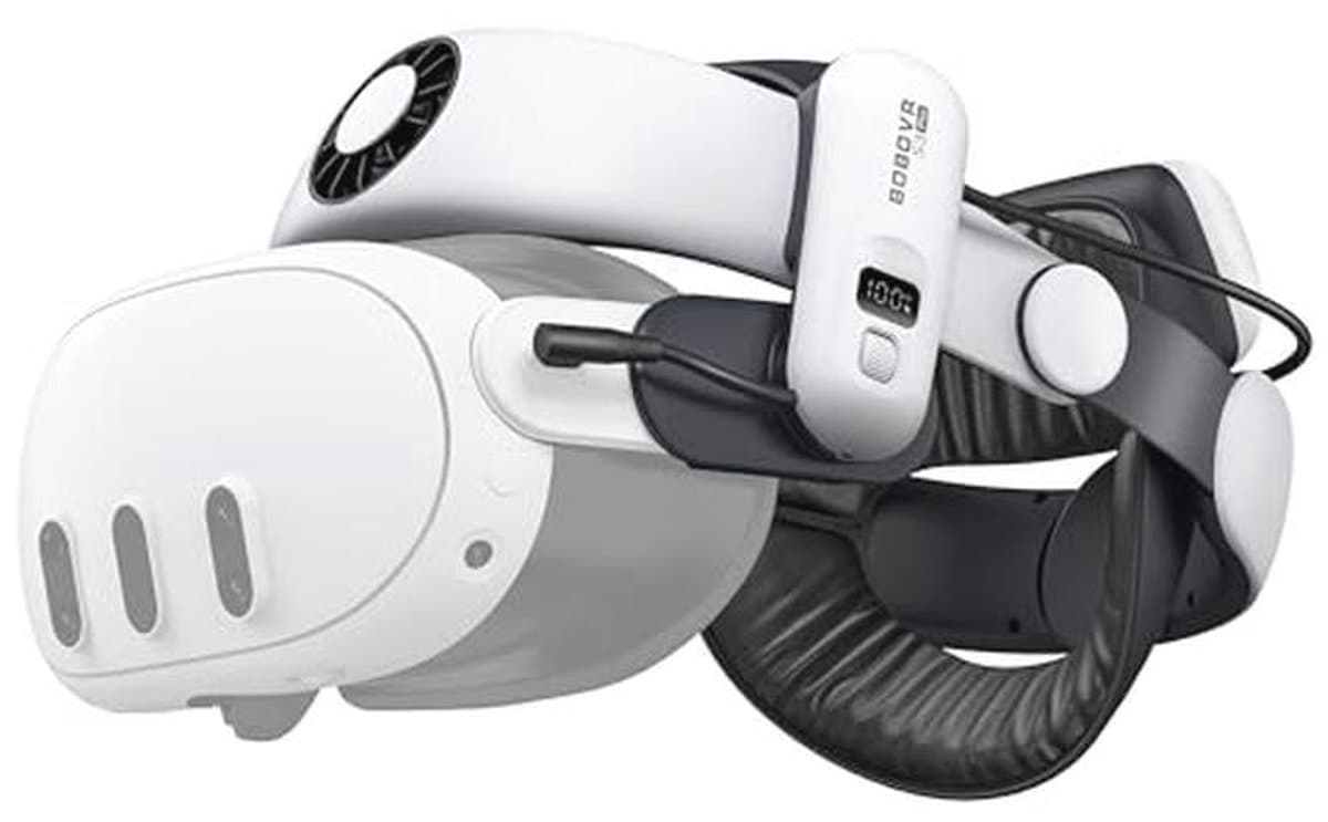 VR-accessoires met comfortabele strap en krachtige batterij voor Meta Quest 3