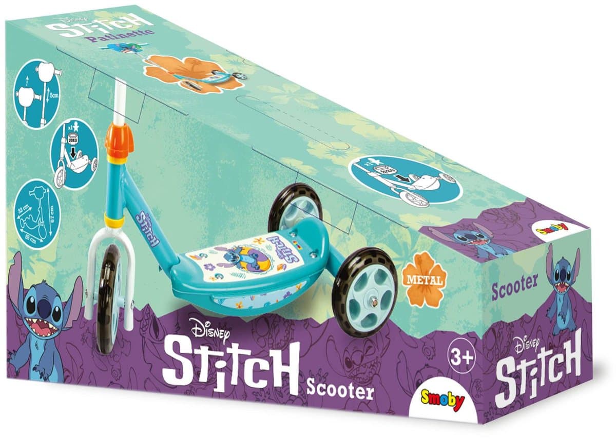 Smoby - Lilo & Stitch - Stitch - Scooter - Step - Vanaf 3 jaar. thumbnail 7