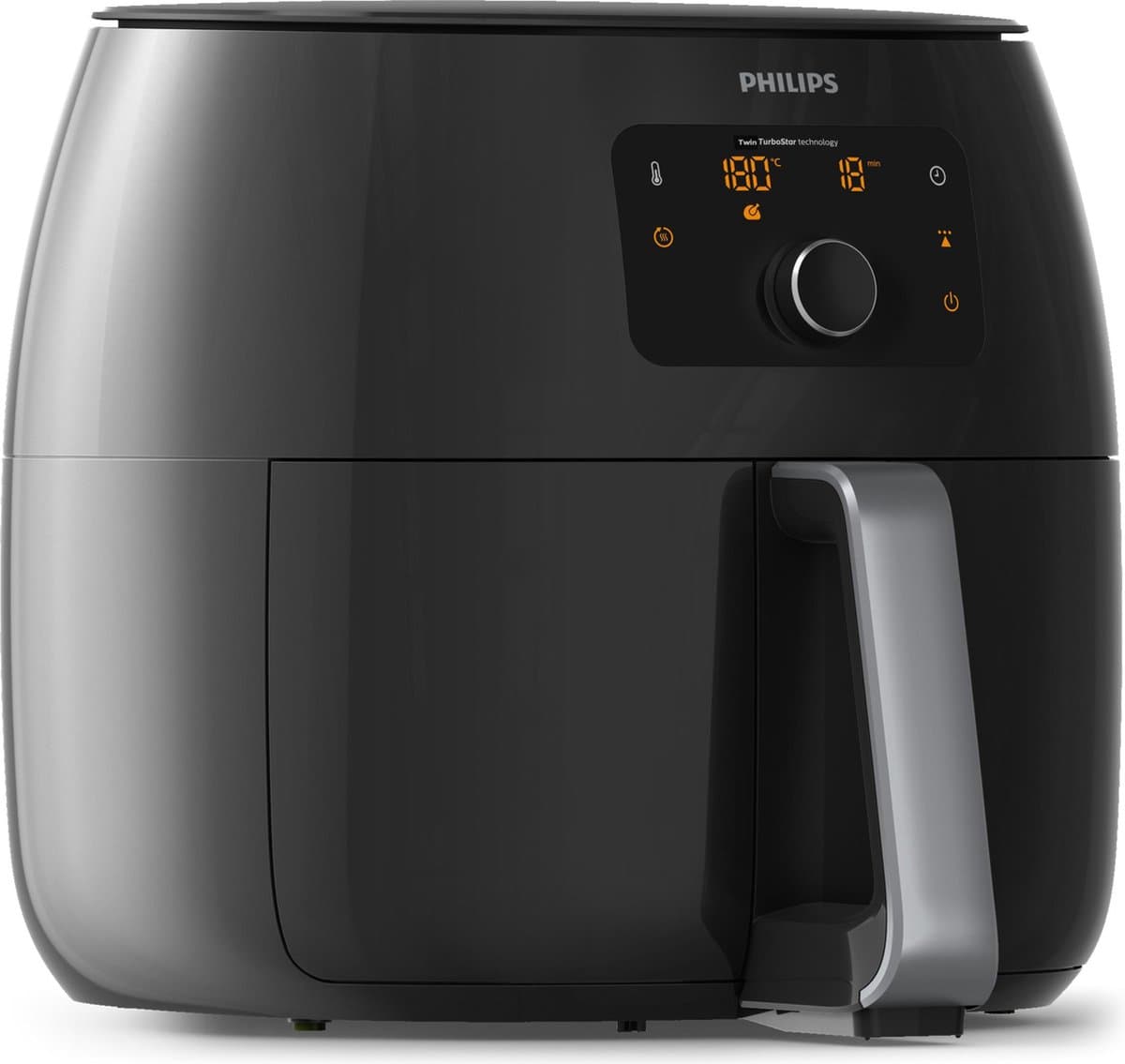 Philips Premium Series Airfryer XXL - HD9650/90 - 7.3L - Tot 6 Personen thumbnail 2