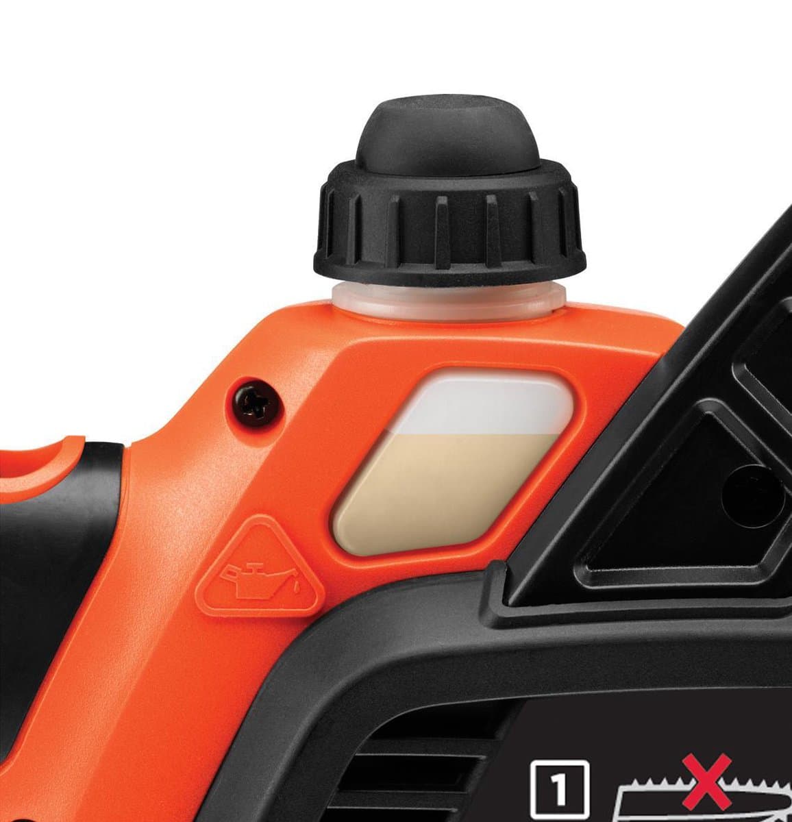 BLACK+DECKER Lichtgewicht Lithium compacte kettingzaag 18V 2.0Ah. 25cm zwaard. kettingsnelheid 3.5m/s - GKC1825L20-QW thumbnail 3