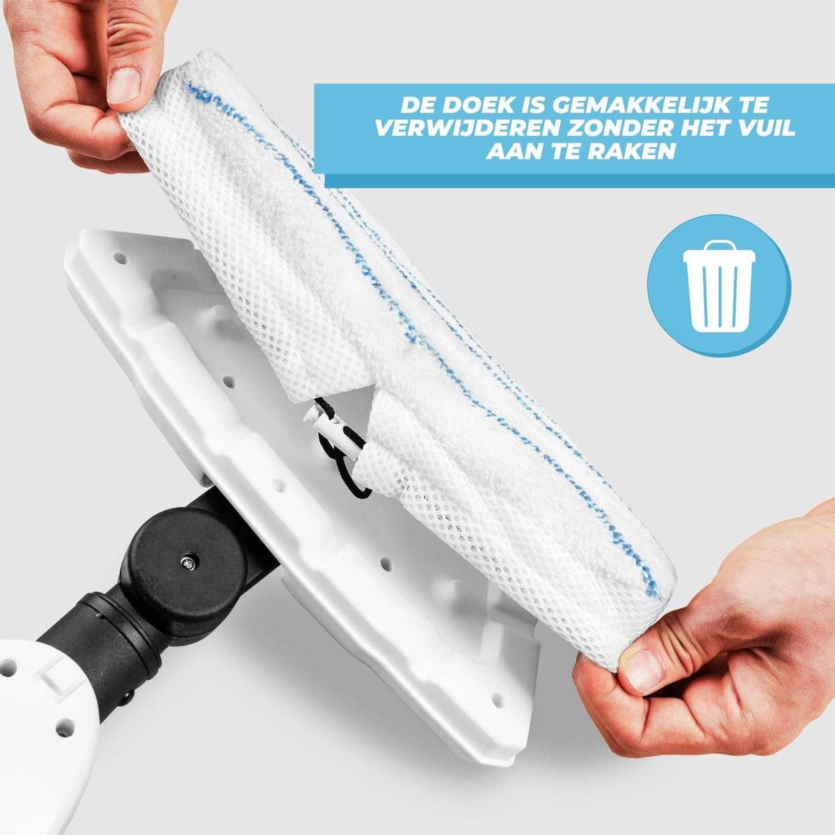 Steam-IT 2-in-1 Stoomreiniger met 10 Opzetstukken thumbnail 7