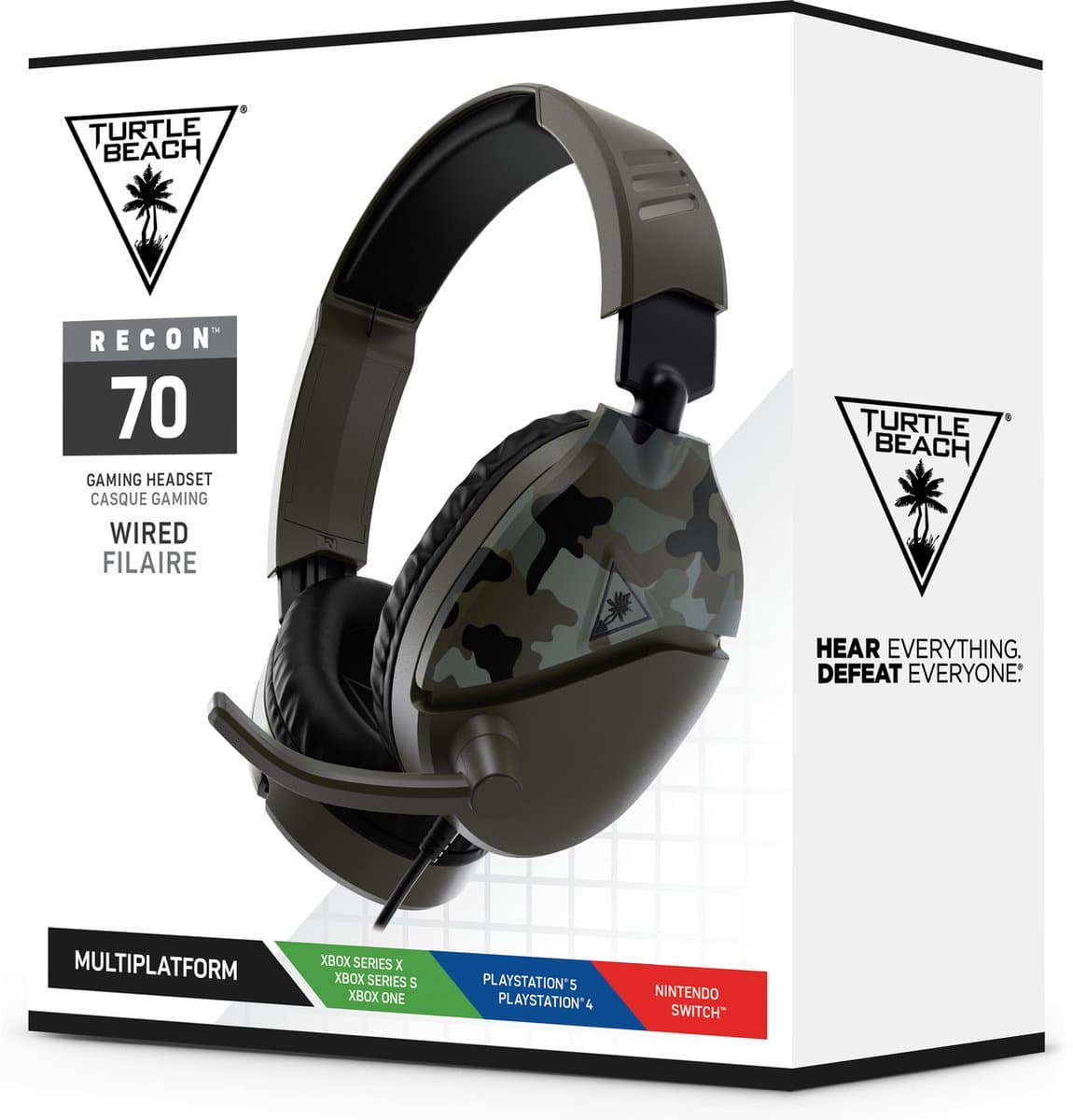 Turtle Beach Ear Force Recon 70 - Gaming Headset - Groen Camo - Multi Platform thumbnail 5