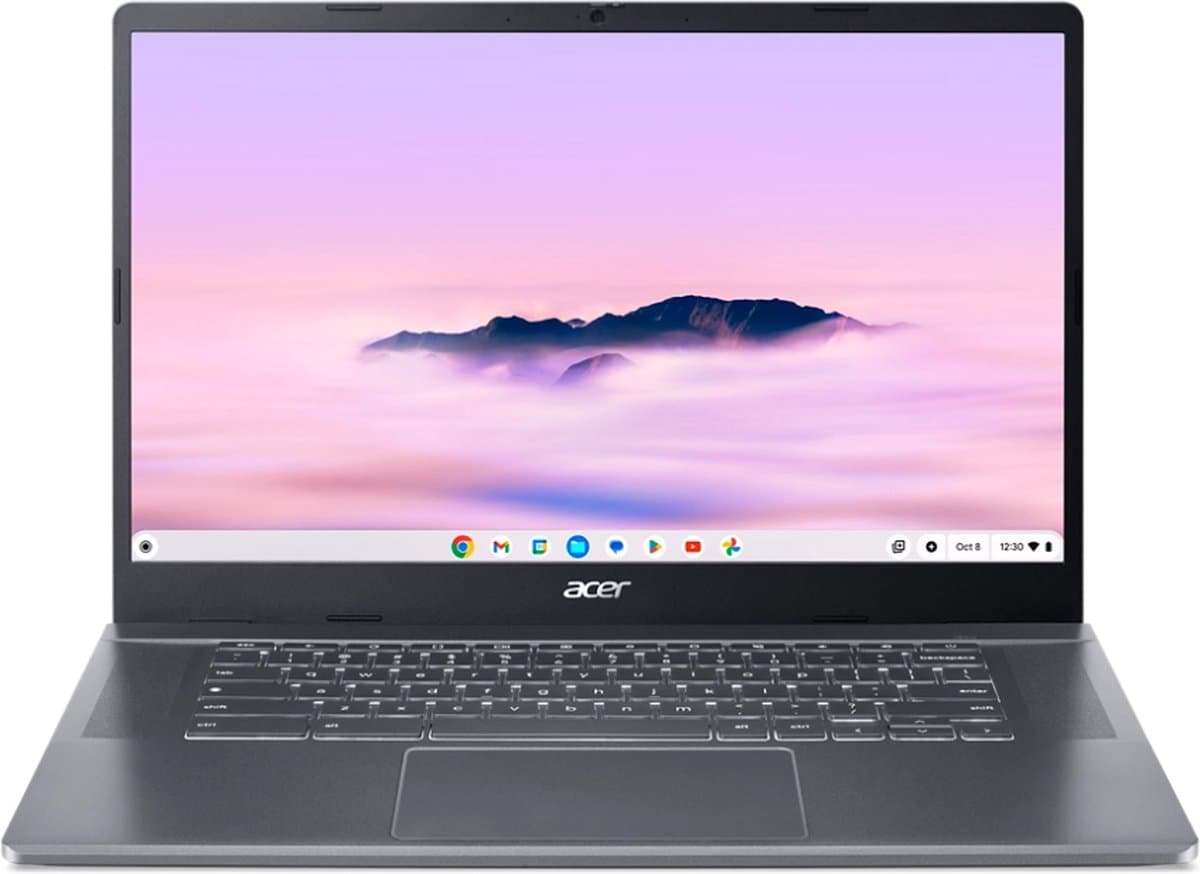 Acer Chromebook Plus 515 - 15 inch Full HD, Core i3, 128GB SSD