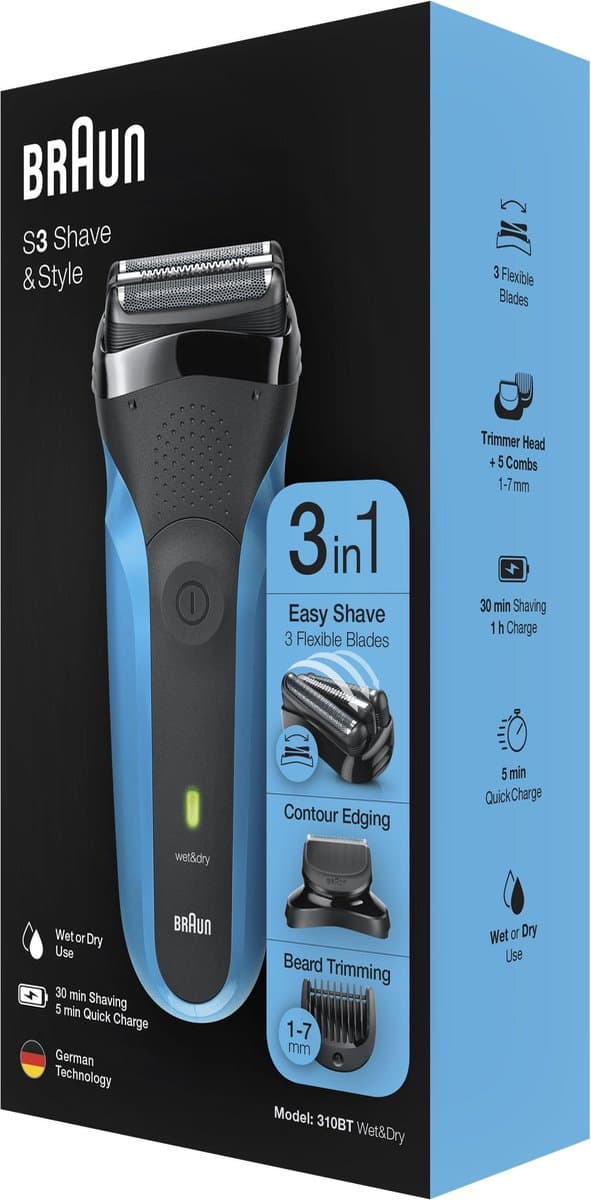 Braun Series 3 310BT - Scheerapparaat thumbnail 8