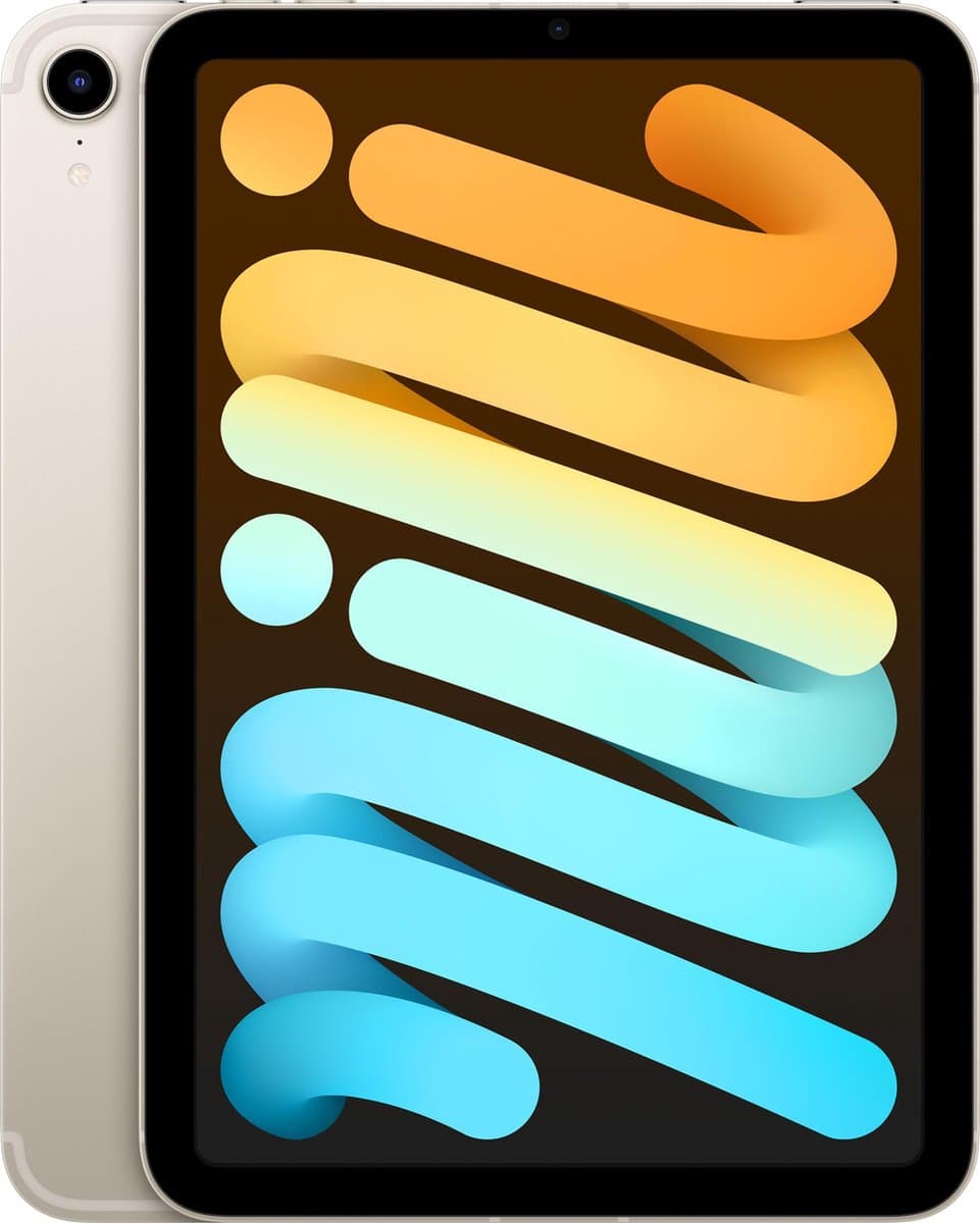 Apple iPad mini 6 (2021) 8.3" WiFi+5G 64GB Sterrenlicht - afbeelding 1