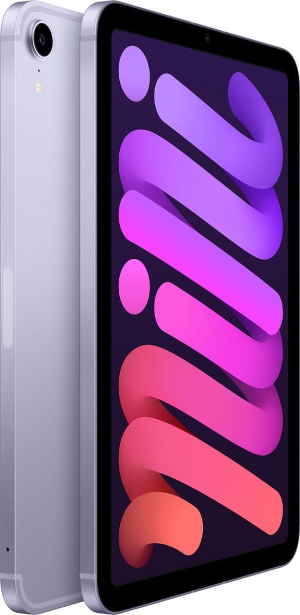 Apple iPad mini (2021) - 8.3 inch - WiFi + 5G - 64GB - Paars - 6e generatie thumbnail 5