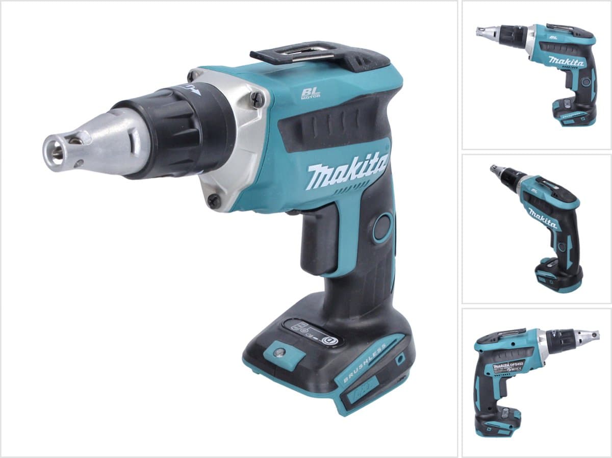 Makita DFS452Z 18V Li-Ion accu gipsschroefmachine body - koolborstelloos thumbnail 2