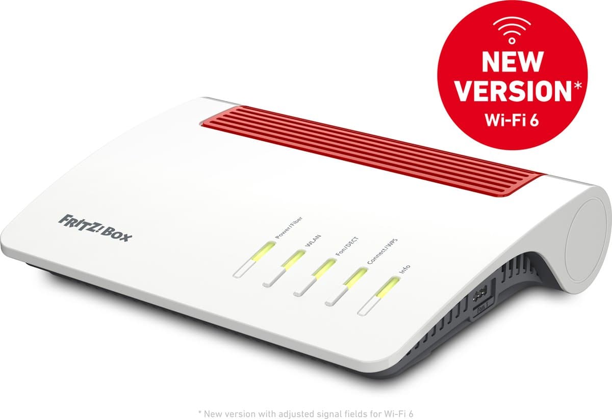 Fritz!Box 5590 Fiber: Wi-Fi 6 router met glasvezel en 2,5 Gbps thumbnail 2