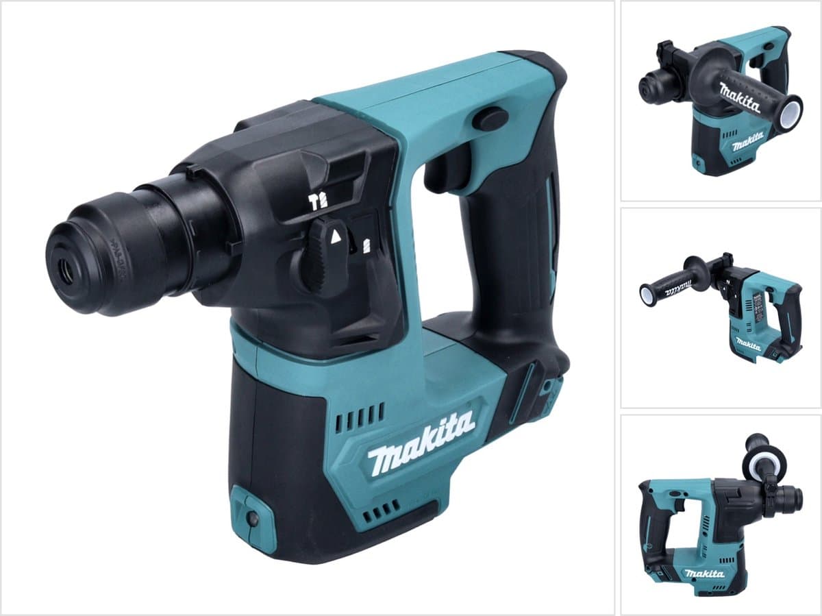 Makita HR140DZ 10,8V Li-Ion accu SDS-plus Boorhamer body - 1,0 J thumbnail 2