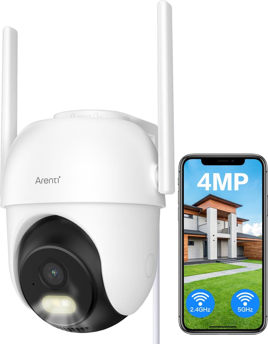 Arenti OP1 4MP buitencamera met 360° pan-tilt en gratis 64GB SD thumbnail 2