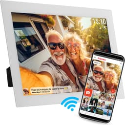 Productfoto van Denver Digitale Fotolijst 10.1 inch - Glas Display - 16GB - PFF1037W