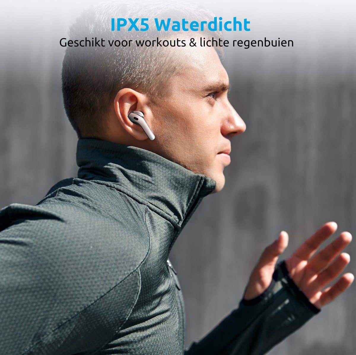 PrimeSound P-10 Draadloze Oordopjes - Bluetooth 5.3 - 30 Uur Afspeeltijd - IPX5 Waterdicht - Touch Bediening - Zwart thumbnail 3