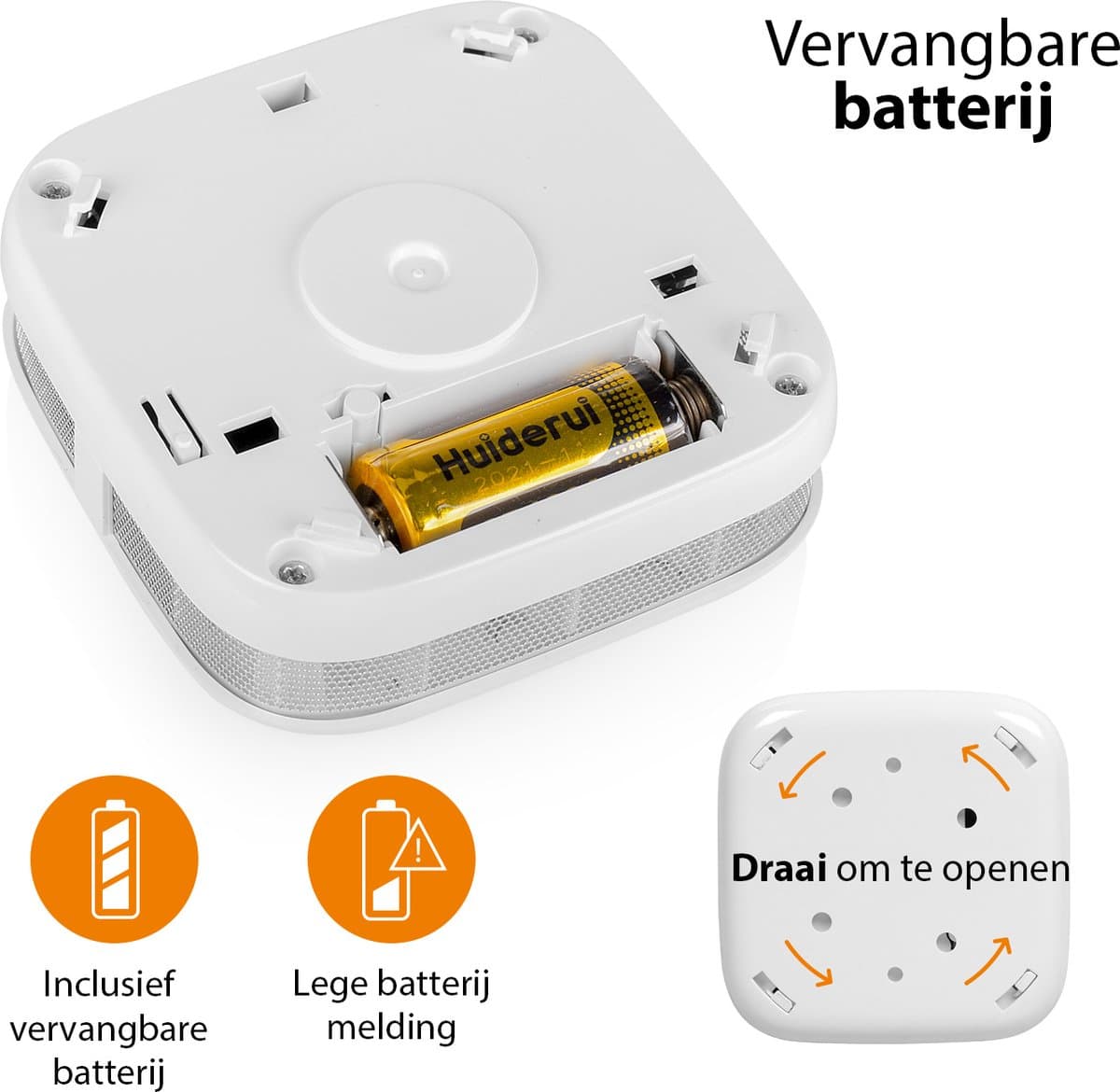 Smartwares FSM-12601 - Slimme Rookmelder Smart - Wifi - Met app - Brandmelder thumbnail 3