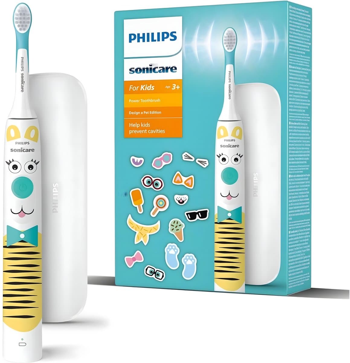 Philips Sonicare HX3603/01 – sonische tandenborstel – voor kinderen - Wit thumbnail 4