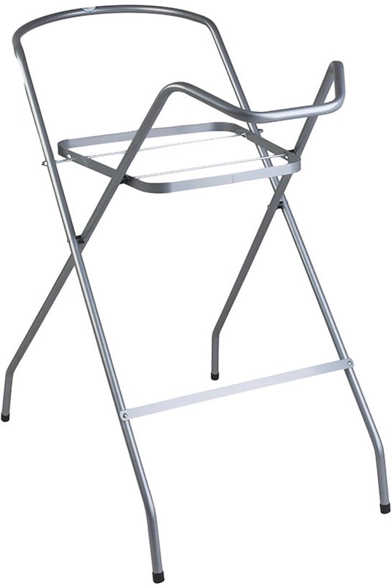 TEGA Opvouwbaar badstandaard 86 cm grafiet - Babybadkuip onderstel