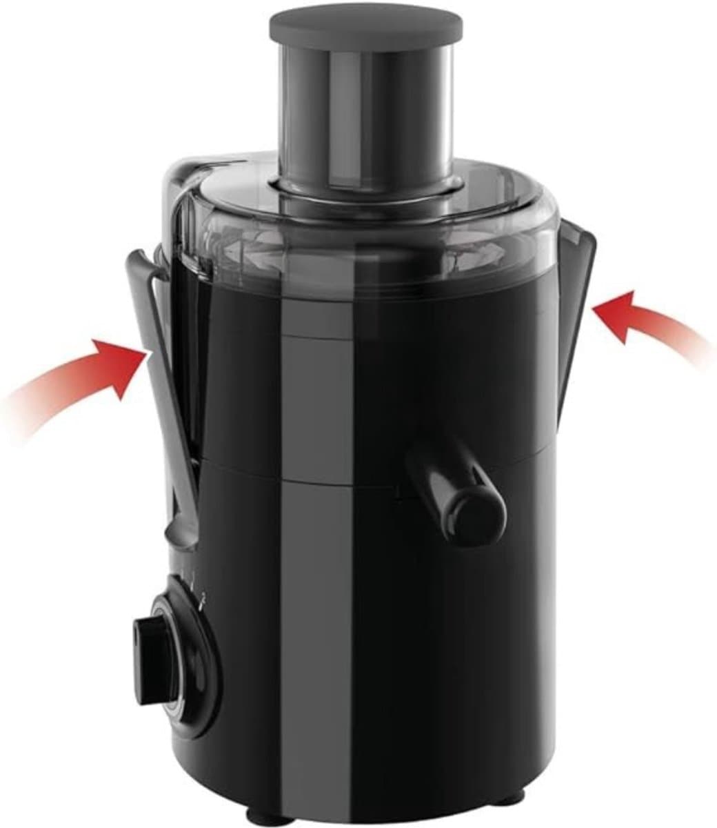 Core® Sapcentrifuges groenten en fruit - Sapcentrifuges - Slowjuicer - Zwart - 25cm x 32cm x 34cm thumbnail 5