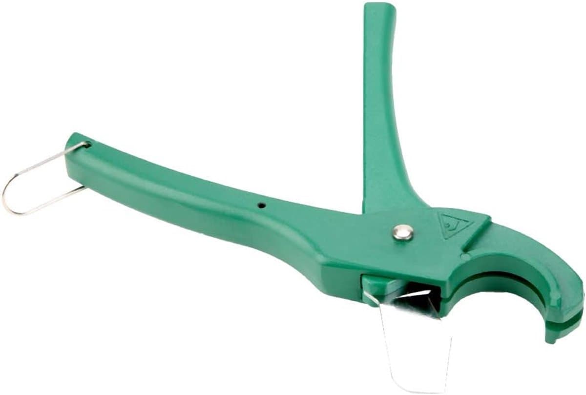 Buizensnijder precisie - Pijpsnijder ratel - Leidingen snijden - Aluminiumlegering constructie - 21 cm lengte - Groen thumbnail 5