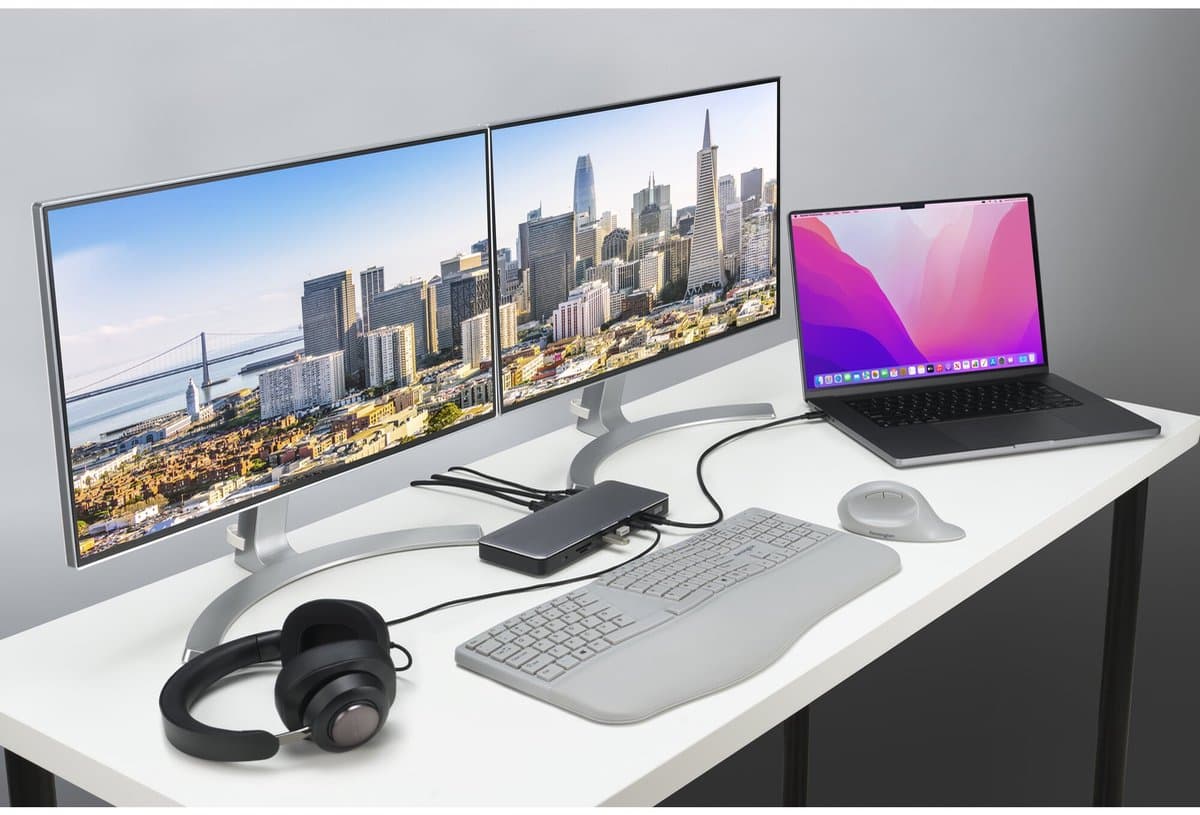 Kensington SD5760T Thunderbolt 4 Dual 4K Docking Station met 96W Power Delivery thumbnail 6