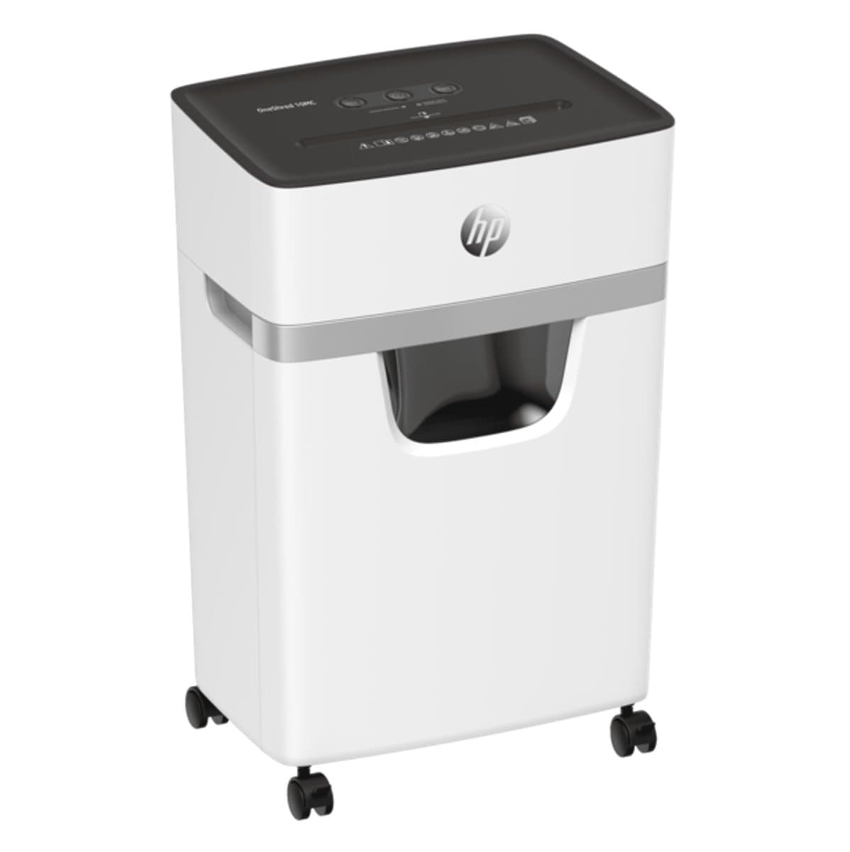 HP OneShred 10MC Papierversnipperaar - Shredder - Beveiligingsniveau P-5 - 10 vel DIN A4 - Micro Cut - 20 Liter - Kantoorgebruik - Professioneel - Wit thumbnail 8