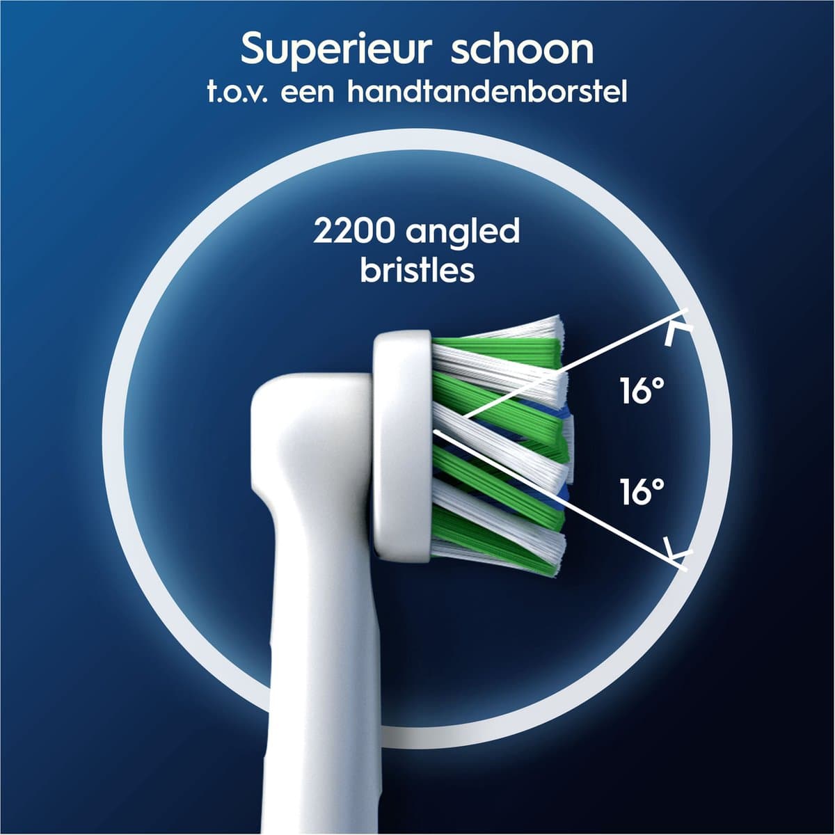 Oral-B Cross Action Pro - Opzetborstels - Met CleanMaximiser Technologie - 8 Stuks thumbnail 5