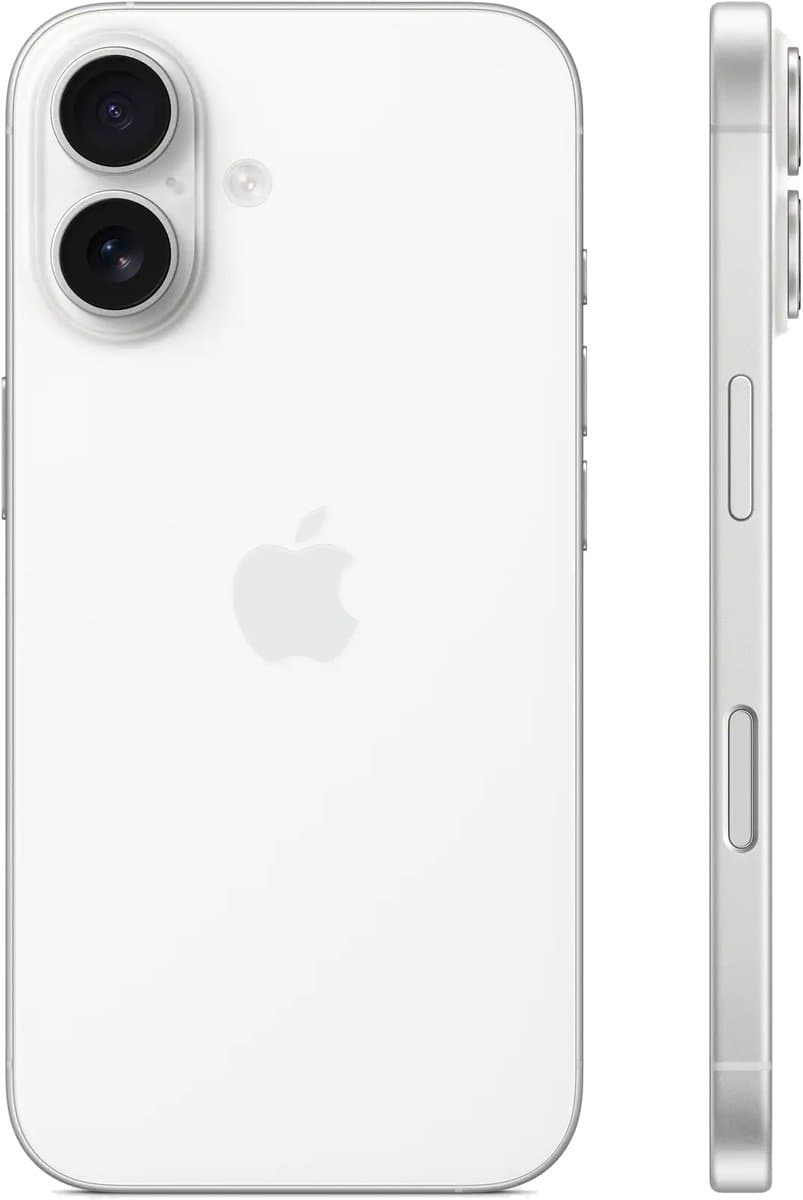 Apple iPhone 16 - 128GB - Wit thumbnail 8