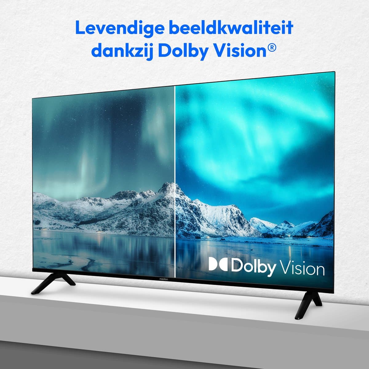 MEDION 108 cm (43″) Ultra HD TV (Smart-TV, 4K, HDR10, VIDAA Store, Prime Video, Disney+, DAZN, Paramount+, HbbTV, PVR, Bluetooth, MD 843301) thumbnail 3