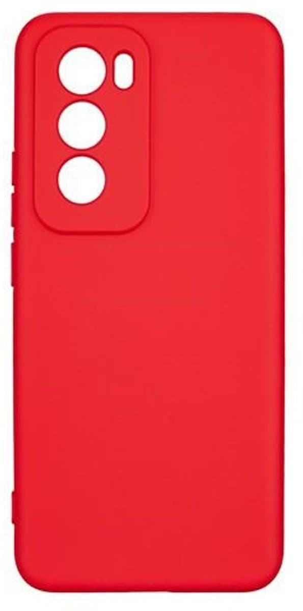 Beline - Oppo Reno 12 5G Etui - Siliconen - Czerwony thumbnail 2