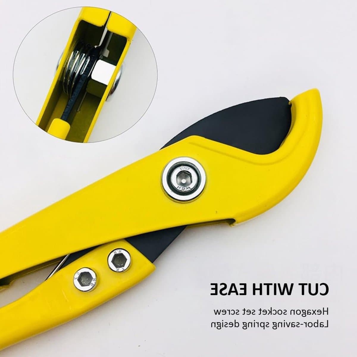 Professionele PVC en PPR buizensnijder voor kunststof leidingen, snijcapaciteit tot 35 mm, ergonomisch ontwerp thumbnail 2