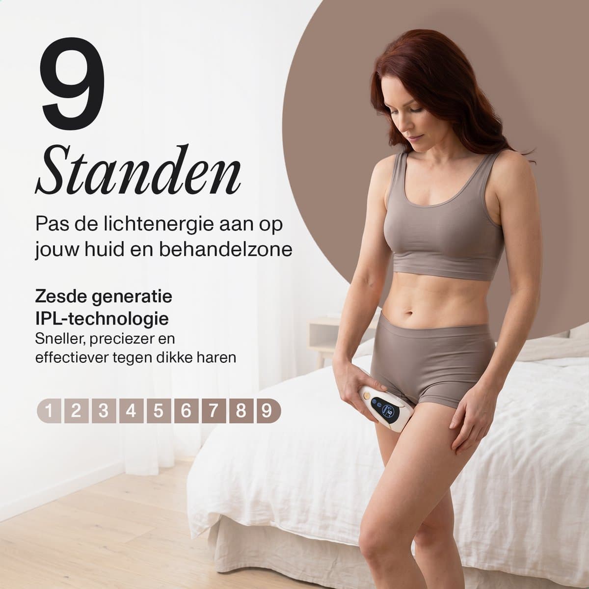 Nawy® IPL Laser Ontharingsapparaat - Laser Ontharing - Pijnloos Ontharen met Ice Cooling - Permanente Ontharing voor alle Lichaamsdelen - voor Mannen en Vrouwen - 999.900 Flitsen - Inclusief Beschermbril en Scheermes - Epileerapparaat Dames thumbnail 6