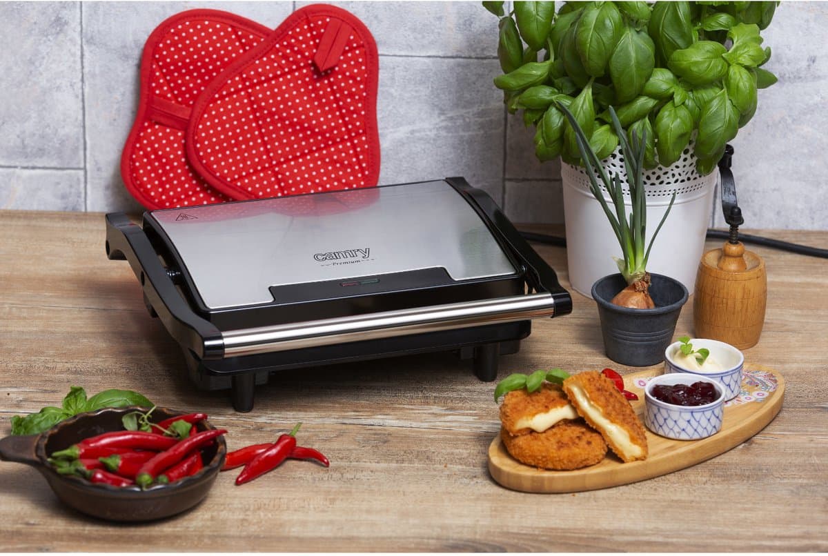 Camry CR 3044 - Panini Grill - contactgrill - raclette thumbnail 4