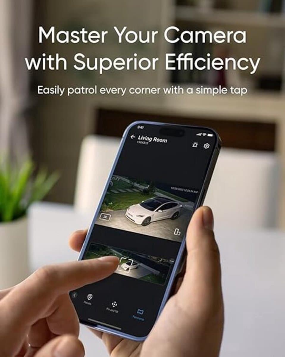 eufy Security E30 Floodlight Camera Bundle – 360° Pan & Tilt met 2K en AI thumbnail 8