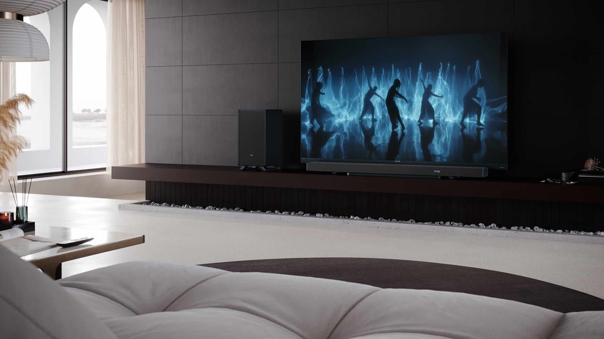 Sharp HT-SBW55121 - 5.1.2 soundbar - 650W - draadloze subwoofer - Dolby Atmos - bluetooth - Q-series - zwart thumbnail 5