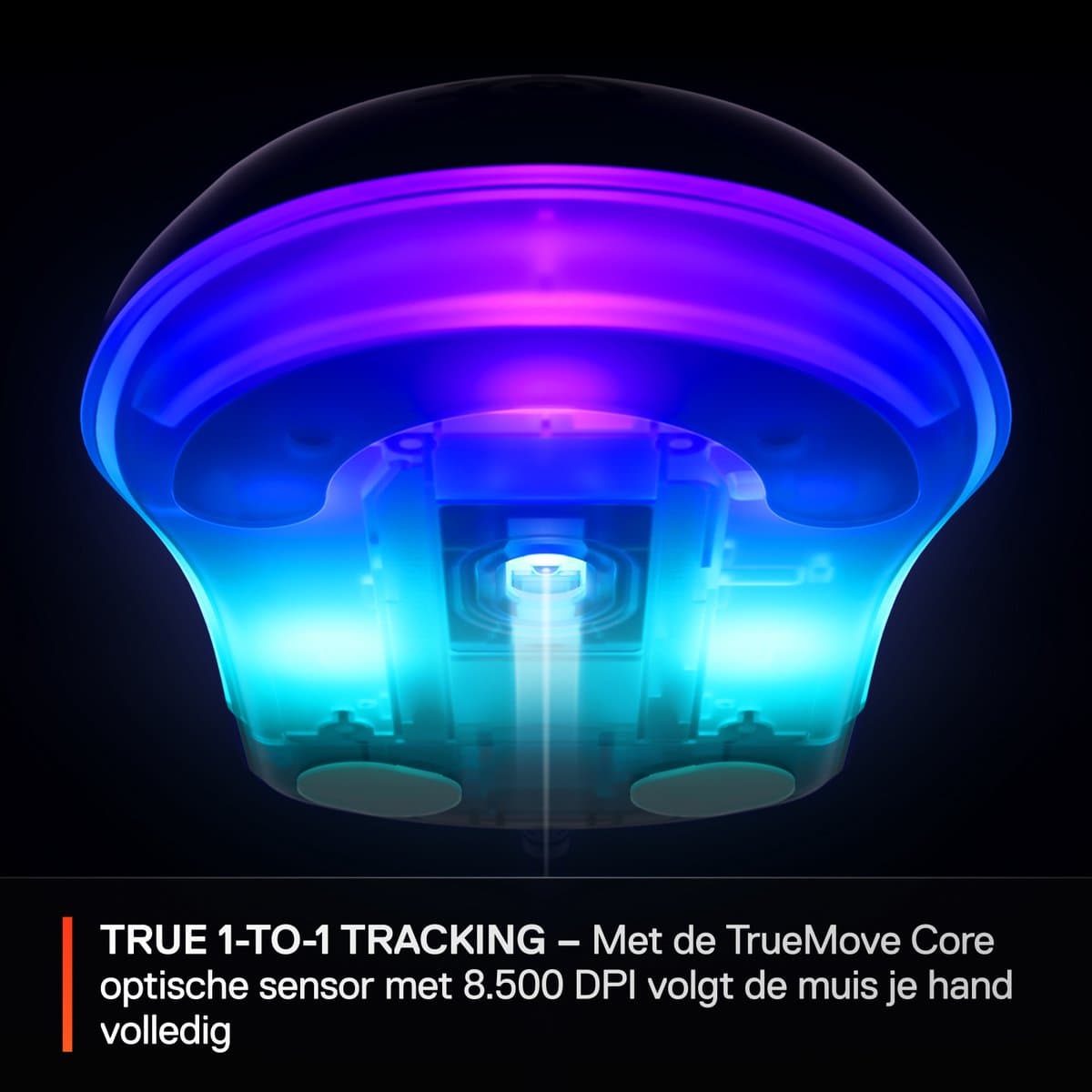 SteelSeries Rival 3 Gen 2 - Bedrade Gaming Muis - 3-zone RGB - Zwart thumbnail 2