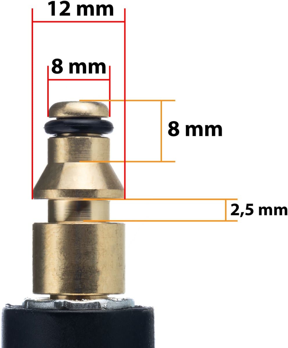 Verlengslang hogedrukslang 10m QC Stihl / Nilfisk / Gerni Quick Connect voor hogedrukreiniger thumbnail 6